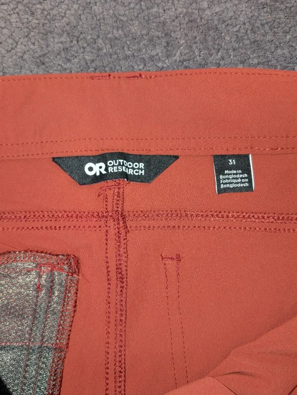 Outdoor Research Ferrosi Transit Pant Rust Orange Mens 31
